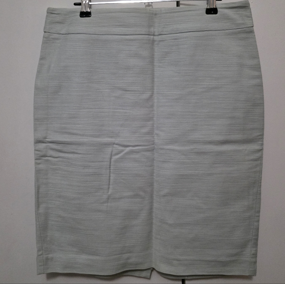 Ann Taylor Light Mint Pencil Skirt